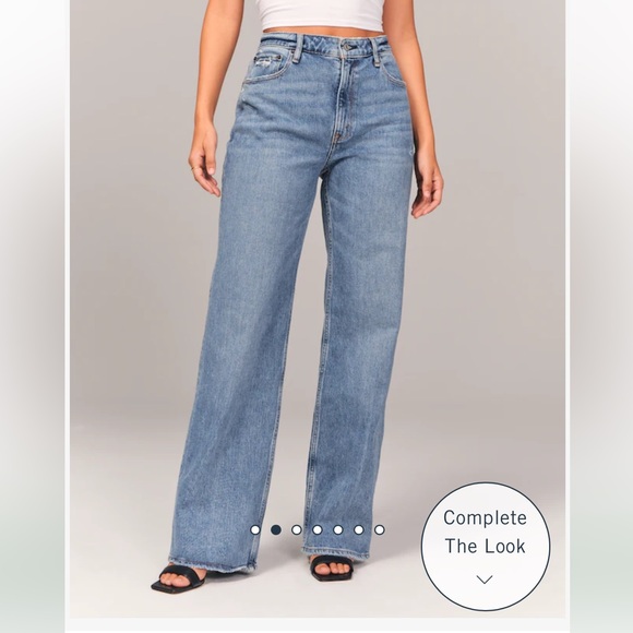 Abercrombie & Fitch Jeans Abercrombie Fitch Curve Love High Rise 9s